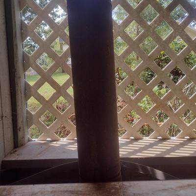 Antique Red Mountain Cast Iron and Porcelain Wood Cook Stove