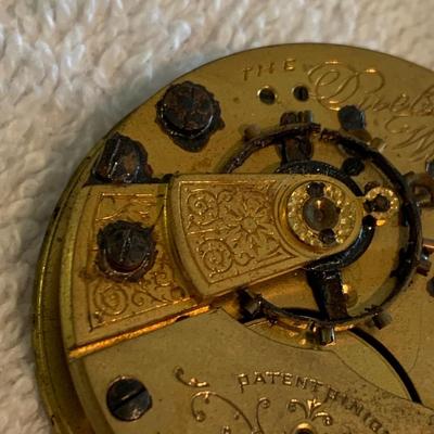 Dueber & John Harrison Vintage Pocket Watch Movements / Parts Lot