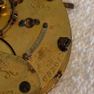 Dueber & John Harrison Vintage Pocket Watch Movements / Parts Lot