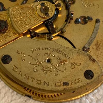 Dueber & John Harrison Vintage Pocket Watch Movements / Parts Lot