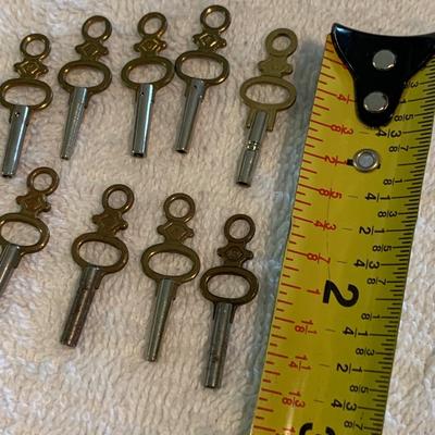 Vintage Watch Keys Lot