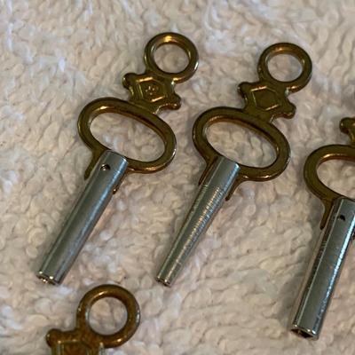 Vintage Watch Keys Lot