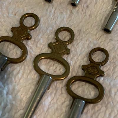 Vintage Watch Keys Lot