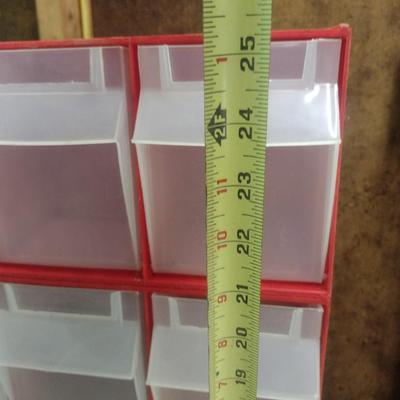 Plastic Pigeonhole Hardware Bin Set