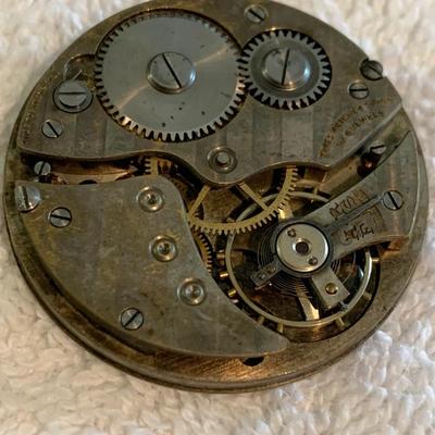 Welsa /Sandoz / Times Watch Co Pocket Watch Parts Lot