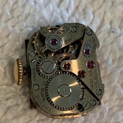 Elgin Easton Benrus Sellita Vintage Women's Wristwatch Parts Lot