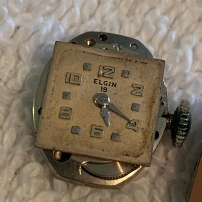 Elgin Easton Benrus Sellita Vintage Women's Wristwatch Parts Lot