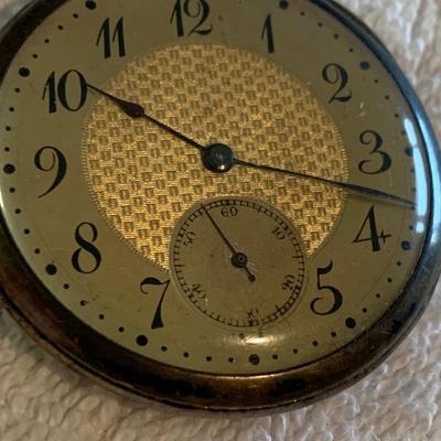 Vintage Longines Sterling Silver Pocket Watch