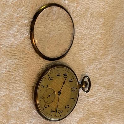 Vintage Longines Sterling Silver Pocket Watch