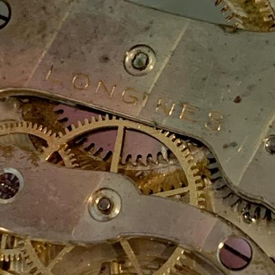Vintage Longines Sterling Silver Pocket Watch