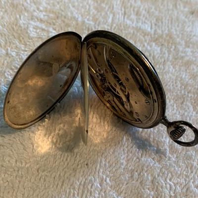 Vintage Longines Sterling Silver Pocket Watch