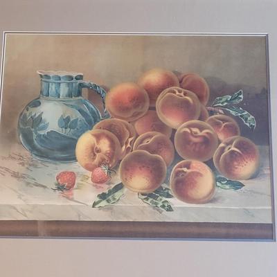 "Strawberries and Peaches" Wall Art (GB-EL)