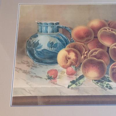 "Strawberries and Peaches" Wall Art (GB-EL)