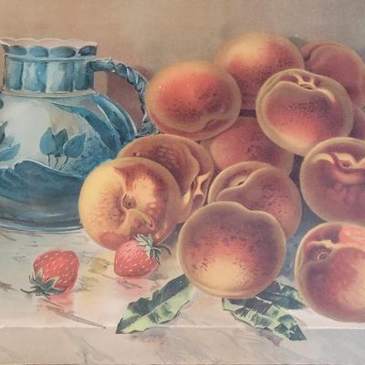 "Strawberries and Peaches" Wall Art (GB-EL)
