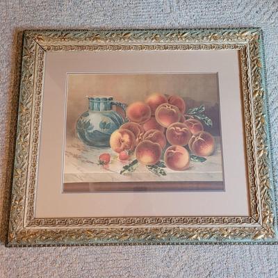 "Strawberries and Peaches" Wall Art (GB-EL)