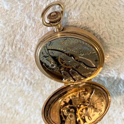 Vintage Dueber 15 Jewel Hampden Pocket Watch