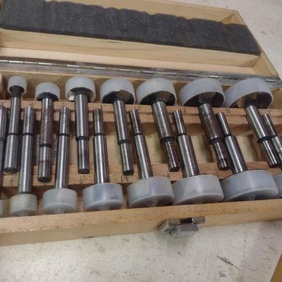 Collection of Various Sized Forstner and Router Bits