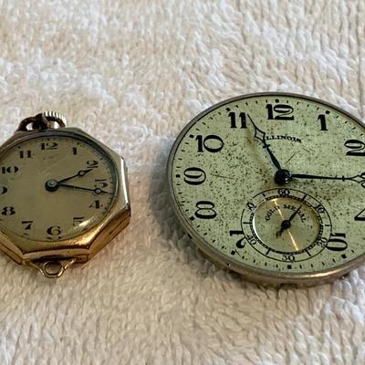 Vintage Pocket Watches Lot
