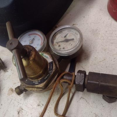 Collection of Welding Tools and Accessories