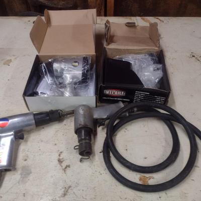 Set of Four Pnuematic Shop Tools
