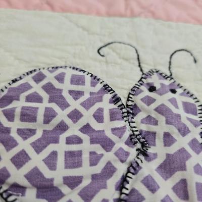 Beautiful handmade Quilt featuring Butterflies