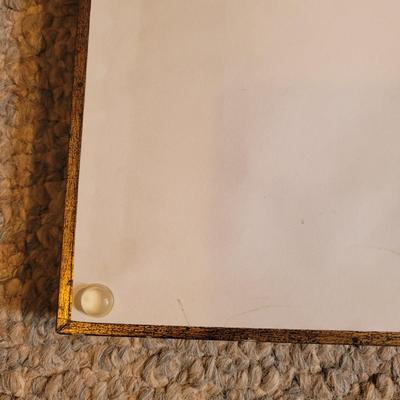 Watercolor and Pastel Mountains and a Valley Painting (GB-EL)