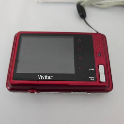 Vivitar digital camera with charger - accessories - and instruction book