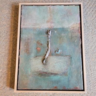 "Italian Wall No. 6" Original Art by Joyce Blunk (GB-EL)