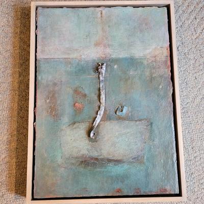"Italian Wall No. 6" Original Art by Joyce Blunk (GB-EL)