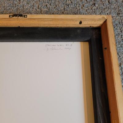 "Italian Wall No. 6" Original Art by Joyce Blunk (GB-EL)