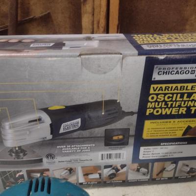 Set of Three Power Tools Skil Saw, Oscillating Tool and Sander