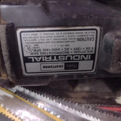 Craftsman Industrial Reciprocating Saw