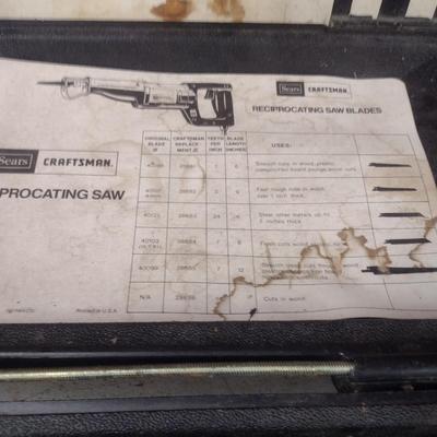 Craftsman Industrial Reciprocating Saw