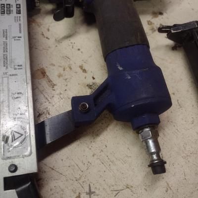Pair of Pnuematic Brad Nailers