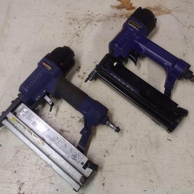 Pair of Pnuematic Brad Nailers
