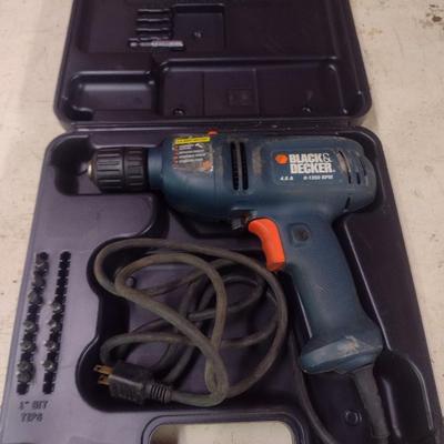 Black and Decker Electric 3/8 Drill Choice A