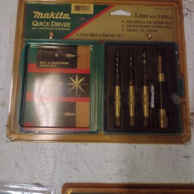 Assortment of Wrenches, Driver Bits and Other New in Package