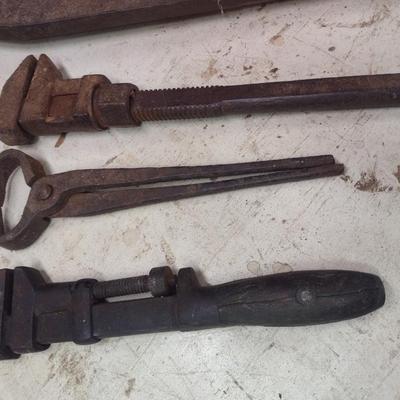 Assortment of Vintage Blacksmithing and Other Tools