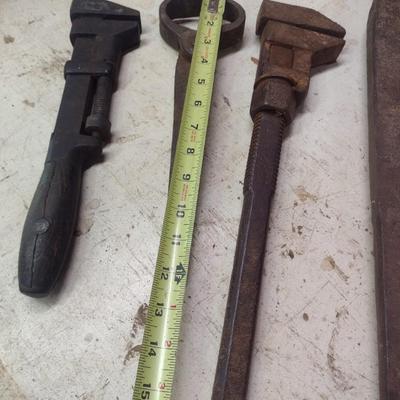 Assortment of Vintage Blacksmithing and Other Tools
