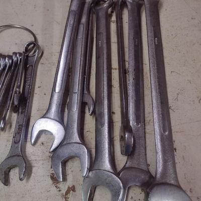 Collection of Open/Closed End Wrenches Up to 1- 5/16"