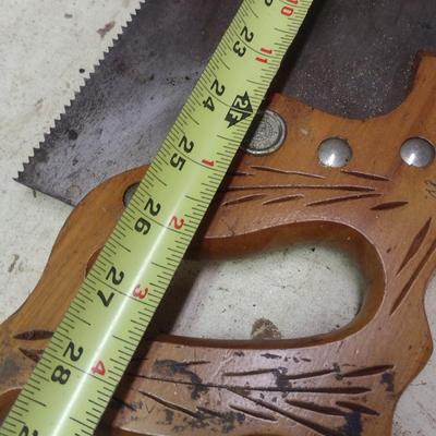 Nice Collection of Vintage Hand Saws Includes Warranty Superior and Disston (See all Pictures)