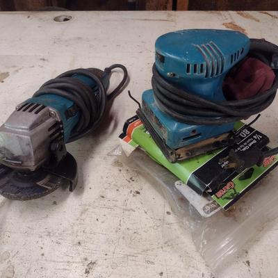 Makita Grinder/Cutting Tool and Hand Sander
