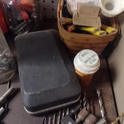Collection of Drill Bits and Driver Bits