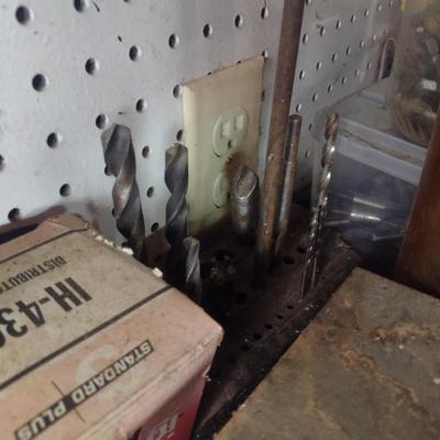 Collection of Drill Bits and Driver Bits