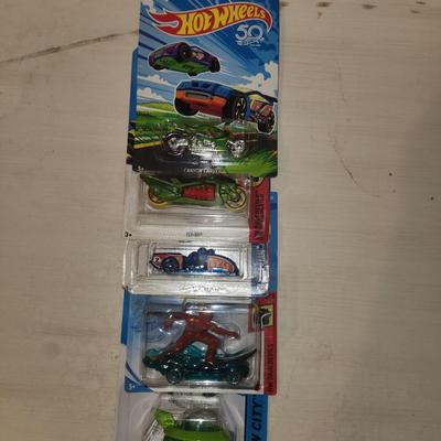 Comic book themed Hot wheels