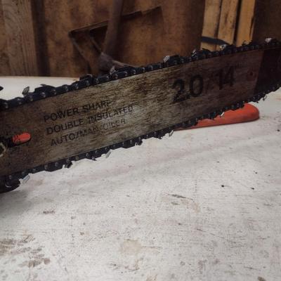 Electric Chainsaw and Leaf Blower