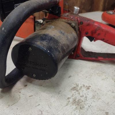 Electric Chainsaw and Leaf Blower