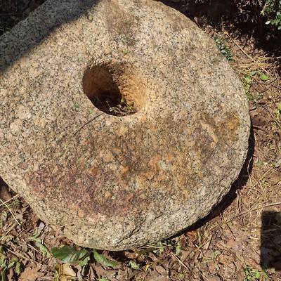 Large Vintage Granite Mill Stone Choice B