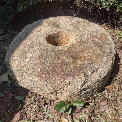 Large Vintage Granite Mill Stone Choice B