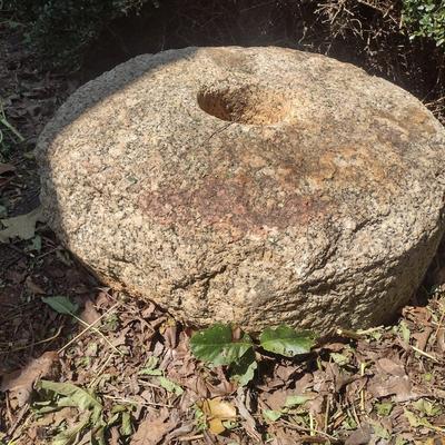 Large Vintage Granite Mill Stone Choice B